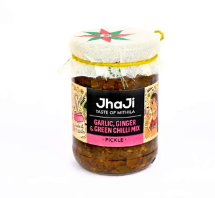Garlic, Ginger, Chilli Mix Pickle | Lahsun Adrak Mirch Ka Achar