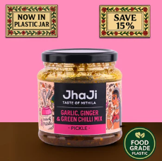 Garlic, Ginger, Chilli Mix Pickle | Lahsun Adrak Mirch Ka Achar